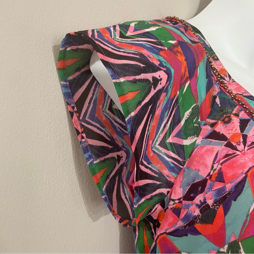 Mural Maxi Dress Vanessa Virginia Anthropologie - Picture 3 of 9